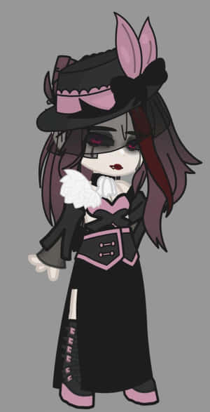 Gacha_ Baddie_ Character_ Design Wallpaper