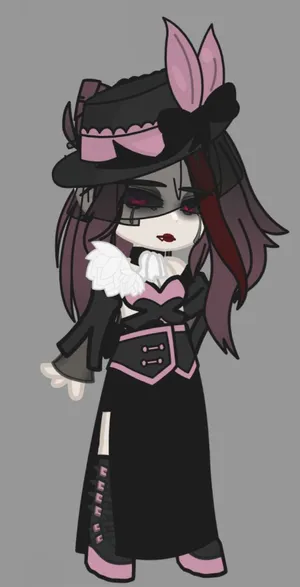 Gacha_ Baddie_ Character_ Design Wallpaper