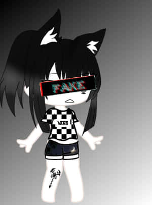 Gacha Baddie Fake V R Glasses Wallpaper