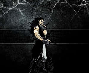 Gajeel Redfox Unleashes His Iron Power In An Epic Battle Scene. Wallpaper