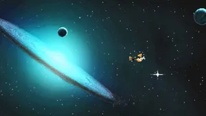 Galactic Adventure Awaits Wallpaper