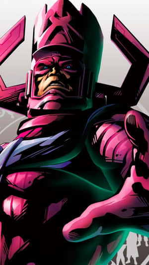 Galactus, The Devourer Of Worlds, In Cosmic Glory Wallpaper