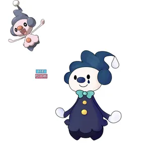 Galarian Mime Jr. Wallpaper