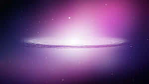 Galaxy Background With Stars And Purple Wallpaper