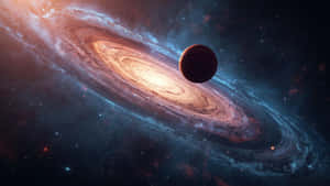 Galaxy Basketball Cosmic Court Action Wallpaper