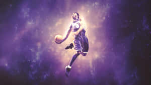 Galaxy Basketball Star Wallpaper