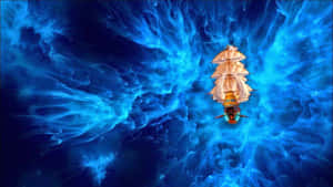 Galaxy Exploration: Transcendental Journey Into The Cosmos Wallpaper