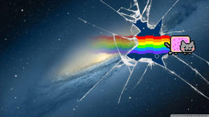 Galaxy Nyan Cat Cool Pc Wallpaper