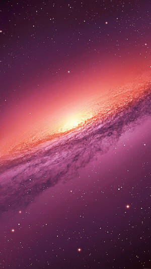 Galaxy Purple Iphone Wallpaper