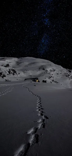 Galaxy S25 Night Photography Wallpaper