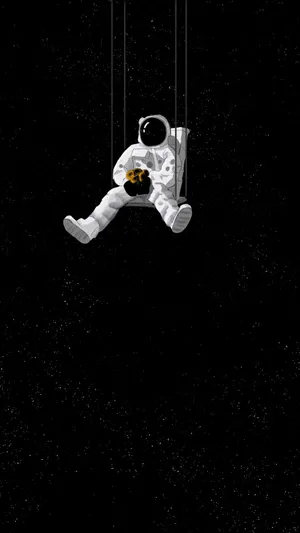 Galaxy Z Flip 7 Space Wallpaper Wallpaper