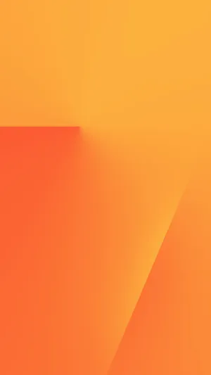 Galaxy Z Flip 7 Vibrant Orange Design Wallpaper