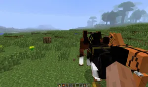Galloping Minecraft Horses Wallpaper