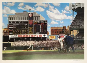 Game At Yankee Stadium Wallpaper