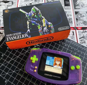 Game Boy Advance Evangelion Editionand Box Wallpaper