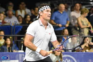 Game Face On Pat Cash Wallpaper