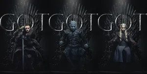 Game Of Thrones Season 8 Combined Thrones Wallpaper