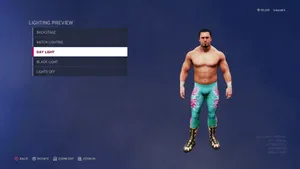 Gameplay Character Model Chavo Guerrero Jr Wallpaper