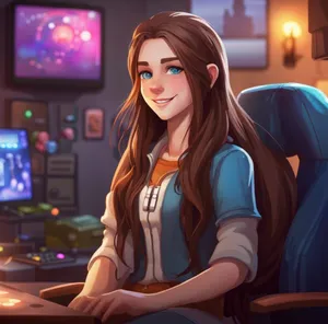 Gamer Girl Avatar Wallpaper