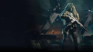 Gamer In Action: Wallpaper