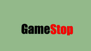 Gamestop In Green Background Wallpaper