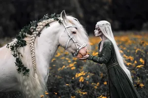 Gaming Cosplay Enthusiasts Showcasing Their Creative Costumes Wallpaper