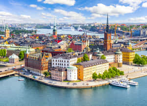 Gamla Stan City Wallpaper