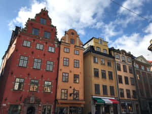 Gamla Stan Stortorget Store Buildings Wallpaper