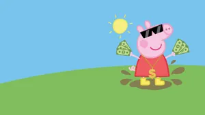 Gangster Peppa Pig Style Wallpaper