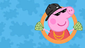 Gangster Peppa Pig Style Wallpaper