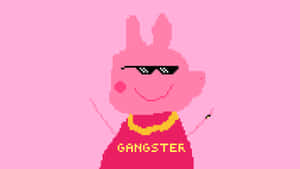 Gangster Peppa Pig Style Wallpaper