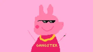 Gangster Peppa Pig Style Wallpaper