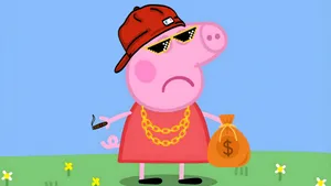 Gangster Peppa Pig Style Wallpaper