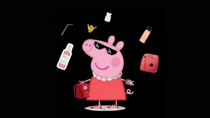 Gangster Peppa Pig Style Wallpaper