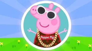 Gangster Peppa Pig Style Wallpaper