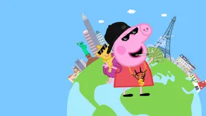 Gangster Peppa Pig World Tour Wallpaper