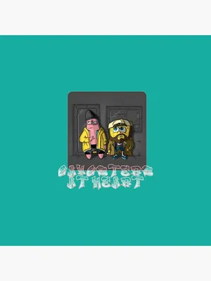 Gangster Sponge Boband Patrick Artwork Wallpaper