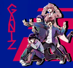 Gantz_ Anime_ Characters_ Pose Wallpaper