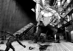 Gantz Battle Scene Manga Wallpaper
