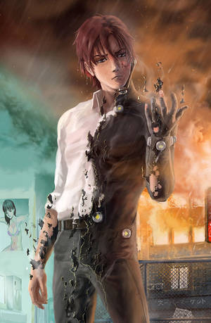 Gantz With Kei Digital Art Wallpaper