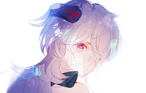 Ganyu, The Graceful Cryo Archer From Genshin Impact Wallpaper