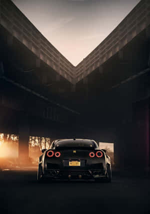 Garage Gtr Iphone Wallpaper