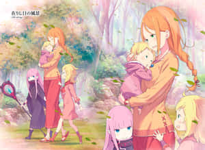 Garfiel Tinsel's Colorful Display Wallpaper