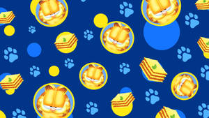 Garfield Paw Print Wallpaper