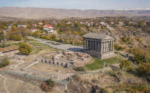 Garni Temple And Gilan Village Wallpaper