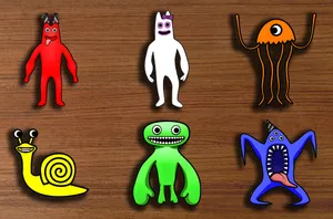 Gartenof Banban Character Collage Wallpaper