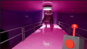 Gartenof Banban Characterin Corridor Wallpaper