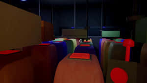 Gartenof Banban Classroom Scene Wallpaper