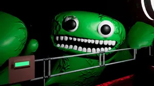 Gartenof Banban Green Monster Wallpaper