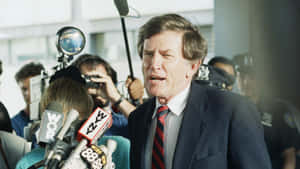 Gary Hart Interviewed By Media Wallpaper